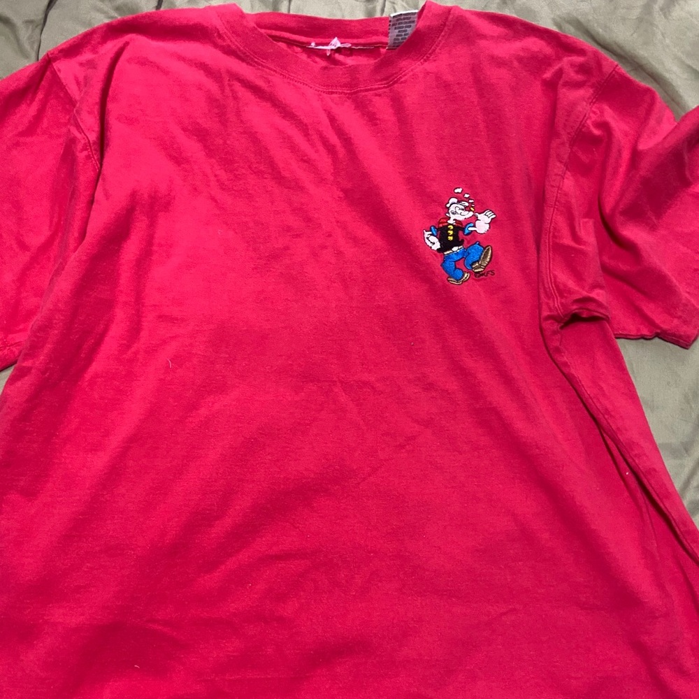 popeye embroidered shirt